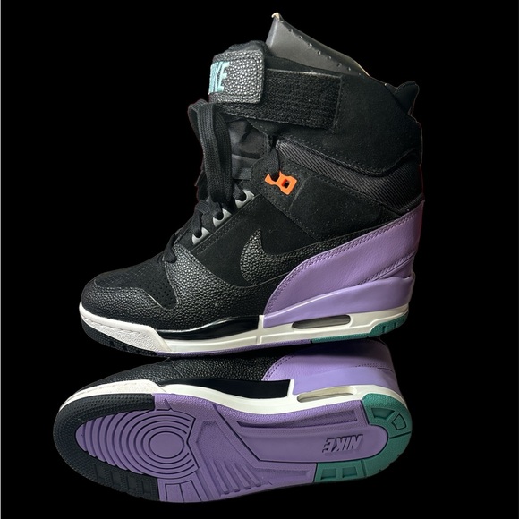 Nike Revolution Sky High Dunk with Hidden Wedge Size 7 - Picture 2 of 14
